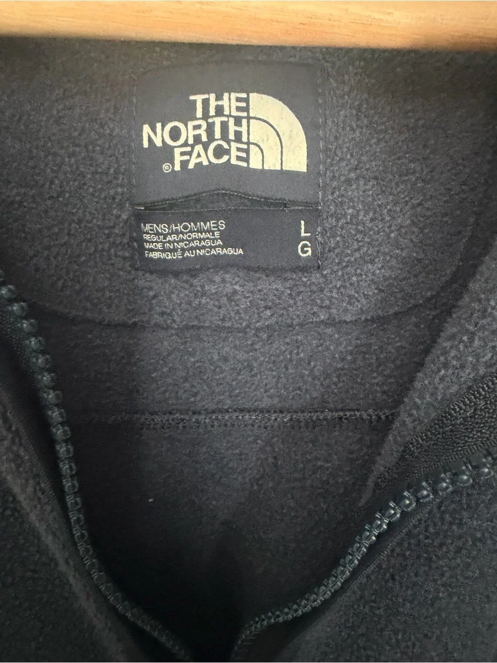 The North Face Men's Dark Navy Quarter-Zip Fleece Pullover
